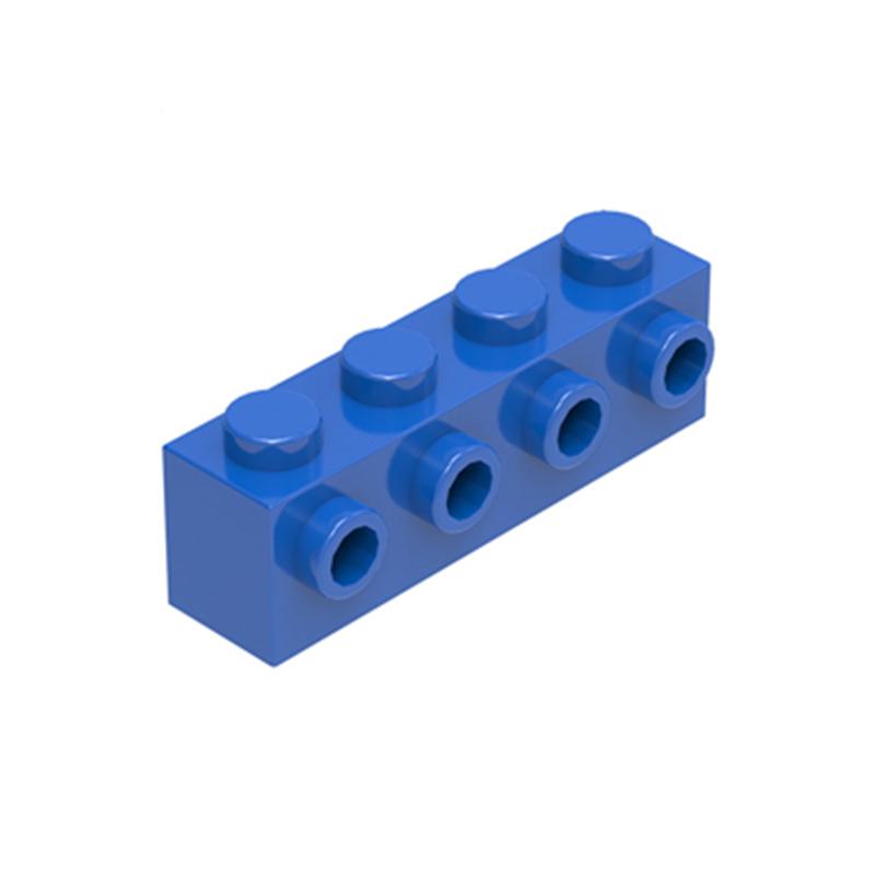 КИРПИЧ 1X4 Ш. 4 ручки, 30 шт., модифицированные, совместимые с самоблокирующимися кубиками 30414, строительные блоки, аксессуары для игрушек.