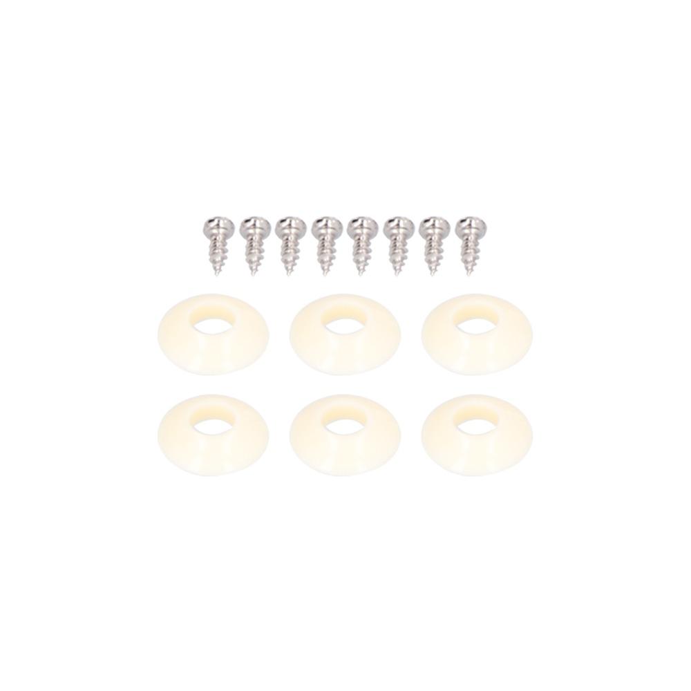 Silver Machine Heads 3R 3L Guitar Locking Tuners Guitar Tuning Pegs For Acoustic Guitar