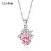 Lindon Women Necklace Pendant Copper Alloy Zircon Fashion Gift