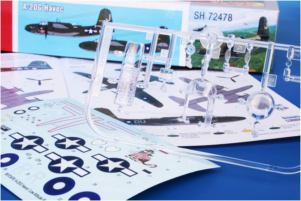 Special Hobby US Army Douglas Havoc Attack Aircraft Pacific War Пластиковая модель SH72478 1/72 A-20G Двухмоторный
