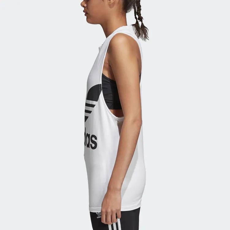 Adidas Originals Trefoil Tank Tops Women's White (Unisex) Tank Tops CE5580