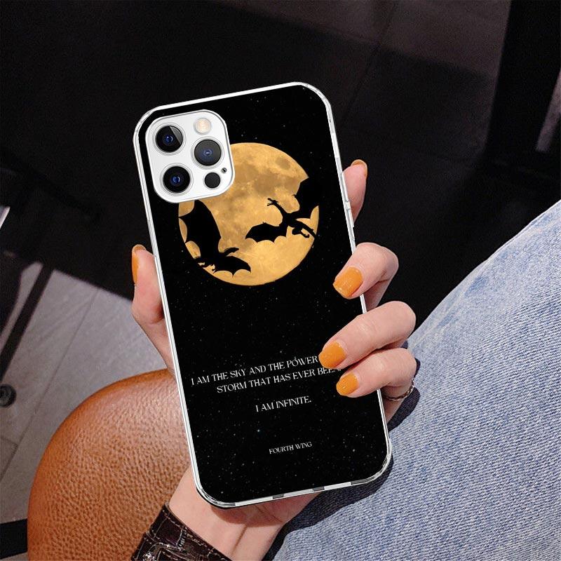 Чехол для телефона F-Fourth W-Wing Dragon Для iPhone 13 12 Mini 11 Pro Max XS XR X SE 7 8 Plus 5S 5 6S 6 Подарок Печатная крышка Fundas
