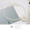 Dress Decorative Rope Women Belt Elegant Pearl Waist Chain Fashion Pearl Waist Belts