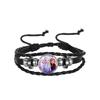 1Pc Disney Princess Frozen Elsa Anna Cinderella Mermaid Rapunzel Bangle Bracelet
