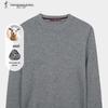 TRIES Men's Wool Blend Round Neck Sweater
