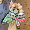 Молния Красная Панда Мультяшная Подвеска Кукла Брелок Сумка Пара Маленький Подарок Брелок Подвеска