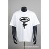 Corteiz Alcatraz Vintage Print T-Shirt Men Women Streetwear Loose Fit Short Sleeve Tee