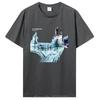 Футболка Radiohead Ok Computer с виниловым постером на CD и Lp в цветах радуги Thom Yorke Kid A Casual Printed Quality New Brand Футболка