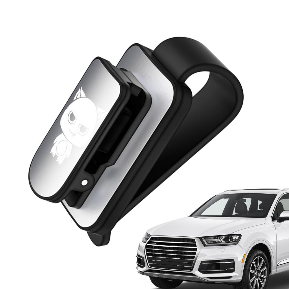 Держатель для солнцезащитных очков для автомобиля Многофункциональный универсальный зажим для очков для козырька автомобиля Зажим для очков для автомобиля Подарок для мужчин женщин семьи