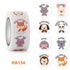 500 Sheets of Cute Animal Motivational Stickers for Kids - Reward, Praise, and Encourage Students