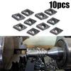 10PC DCMT21.51 DCMT070204 VP15TF Carbide Inserts For Lathe Turning Tool Holder