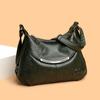 Bag Women's Multi-layer Crossbody Bag Large Capacity Fashion Soft Leather Shoulder Bag Retro Purse