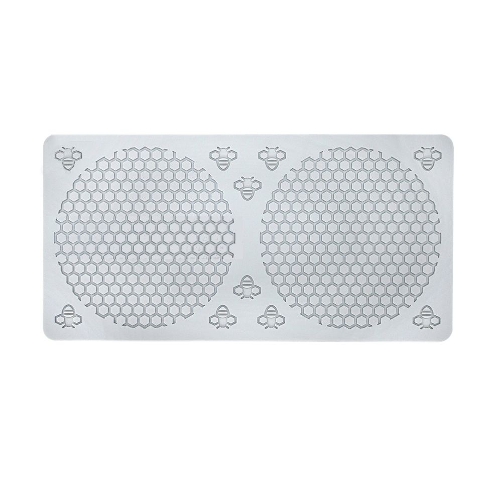 Форма для мастики Шоколадный трафарет Силиконовая форма Кружевная форма для торта 3D Сотовая форма Украшение торта Бордюр