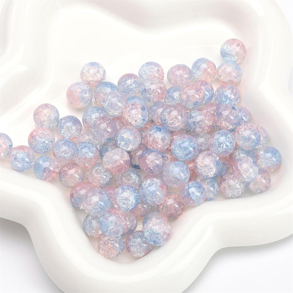 8/10 мм 20-30 шт./пакет Стеклянные бусины DIY Браслет Ожерелье Серьги Ювелирные изделия Аксессуары