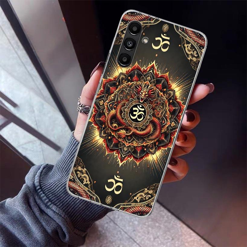 Mandala Chakra Insist Yoga Phone Case For Samsung Galaxy A17 A16 A15 A14 A13 A57 A56 A55 A54 A53 A37 A36 A35 A34 A33 A26 A25 A24