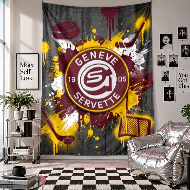 Servette FC Wall Tapestry Home Decor Wall Hanging Cloth for Bedroom Living Room Background