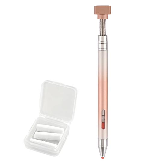 Refillable Wax Pen Automatic Diamond Art Pen Diamond Placement Pen with Wax Refill for Rhinestones DIY Crafts Nail Art