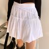New ArrivAls Open Run BAlloon Skirt A Line Ribbon Tie bAlletcore Pumpkin Frillsk