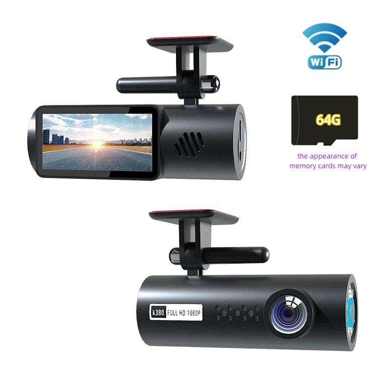 Новое WiFi-подключение мобильного телефона, двойная запись, ночное видение высокой четкости, автомобильный видеорегистратор, записывающий устройство для нанесения помады