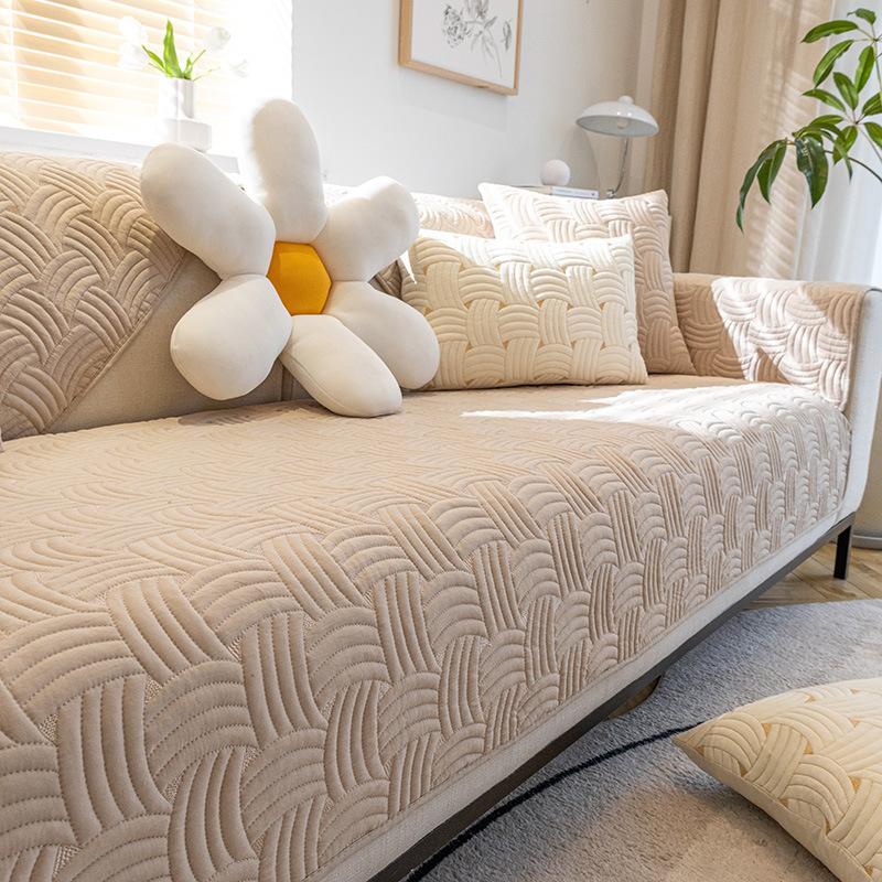 Sofa Cushion Four Seasons Universal Simple Modern Non-Slip Summer Sofa Cover Seat Cushions Backrest Towel Cover Cloth Universal Cover