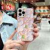 Чехол для телефона с масляной краской в ​​стиле ретро и цветком для Iphone 14pro Max 13 12 11 Pro Max 14 Plus, защитная мягкая задняя крышка с защитой от ударов камеры