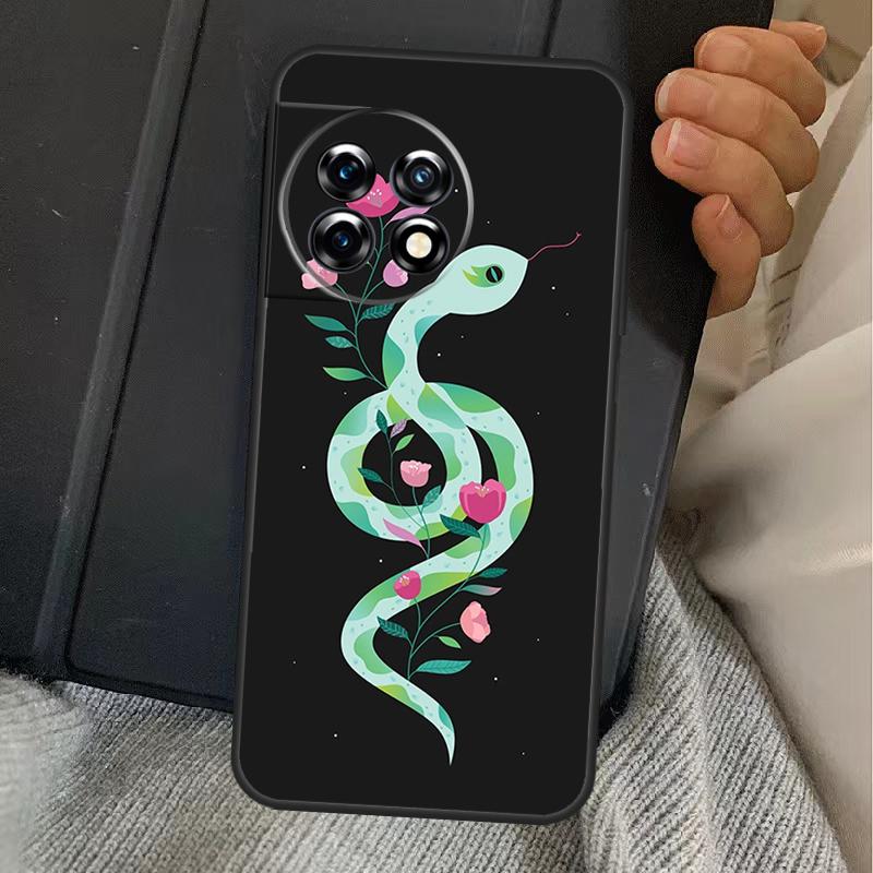 Чехол-арт с рисунком змеи для OnePlus Nord 5 CE 2 3 4 Lite N20 N30 OnePlus 15 13 12 11 10T 10R 12R 13R 13T