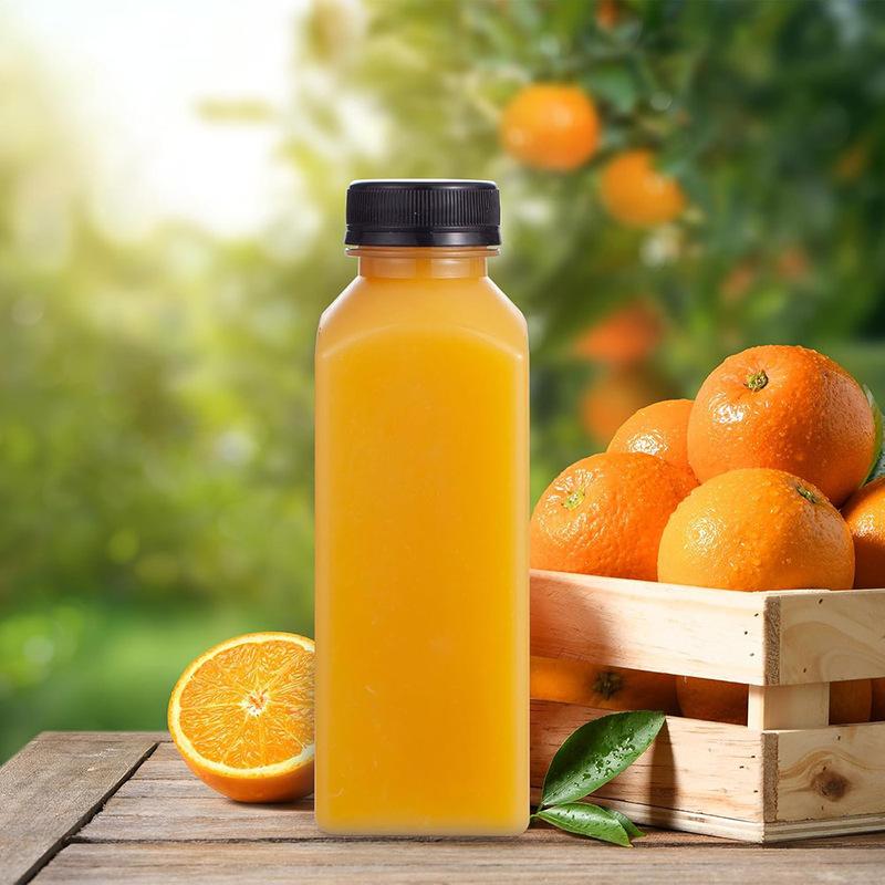 Пластиковые бутылки 12 унций – Прозрачные многоразовые бутылки для сока, Одноразовые пустые бутылки для смузи, Контейнеры для сока
