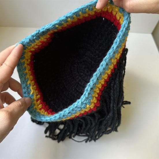 Yousheng Новое поступление Раста парик шапка унисекс хип-хоп плетеный косплей вечеринка шапка Ямайка шапка ручной работы регги дреды африканские корни парик