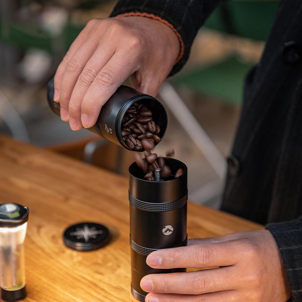 Coffee Can Outdoor Camping Aluminum Alloy Coffee Bean Tea-leaves Storage Bottle Sealed Layered