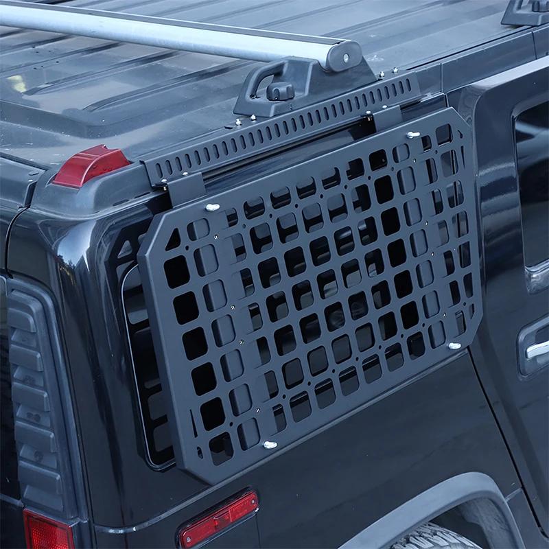 Для Hummer H2 2003-2009 Алюминиевый сплав Автомобильная Задняя Боковая Оконная Защитная Подвесная Сумка Доска Внешние Автомобильные Аксессуары