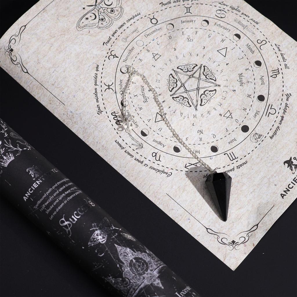 Ancient Witch Spell Incense – Success – Black Obsidian Pendulum
