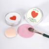 Makeup Brush Cleaner Soap with Silicone Cleaning Mat Portable Travel Multi-purpose Makeup Sponge Cosmetic Scrubber Cleaning Essential Oil