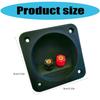2 Way Speaker Box Clamp, DIY Home Car Stereoes Binding Post Square Spring Cup Connectors Speaker Junction Box Back Panel