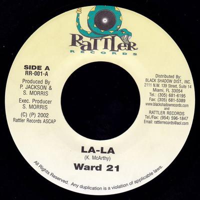 Виниловая пластинка 7 дюймов WARD 21 / HARRY TODDLER - La-La / Stiff Tongue RR001 Rattler Records 2002 США Регги, Ска и Даб Б/у