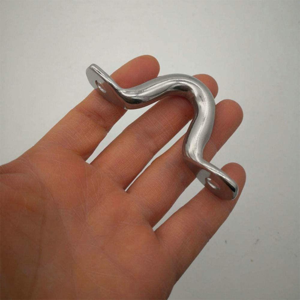 Straps Saddle U Shape Pad Eye Plate Boat Marine Tie Down Door Handle Boat Handle Canopy Fender Hook