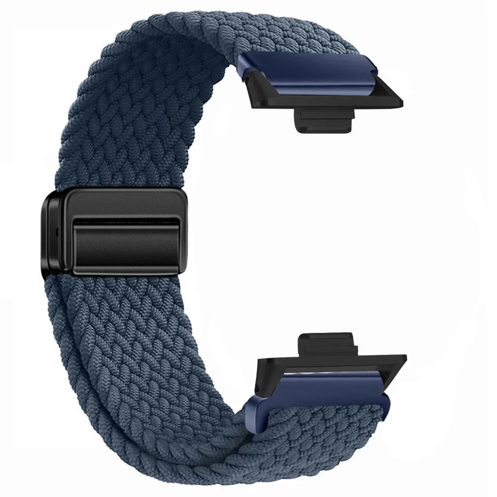 Magnetic Braided Nylon Loop Band for Xiaomi Redmi Watch 5 4 Strap Adjustable Sport Replacement Correa Bracelet Mi Band 9 8 Pro
