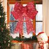 Christmas Glowing Bow LED Lights Large Christmas Bows Lit Bow Illuminate Yard Decoration Outdoor Decorations Yard