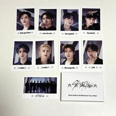 [ИСПОЛЬЗОВАННЫЙ] Набор фотокарточек Stray Kids с 5 звездами