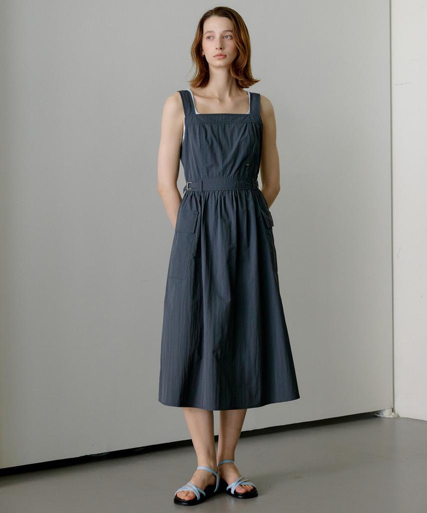 Ollibeudeollibeu Back-Banded Suspender Dress Ow6Mo4100