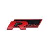 3D Metal R logo Sticker Car Rear Trunk Body Emblem Sticker For VW Golf 5 6 7 MK7 MK6 Polo Jetta Scirocco Beetle Passat Tiguan zd0