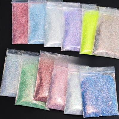 Пудра для ногтей Cross-Border Fine Flash Diamond Sea Salt, 50 г - фантазийный глиттер с эффектом зыбучих песков.