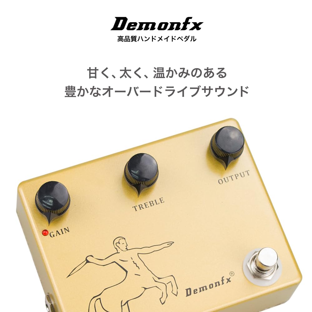Demonfx OverDrive TonePedal Booster Guitar Effect Pedal K-CENTAUR/K-C DRIVE/CENTAUR