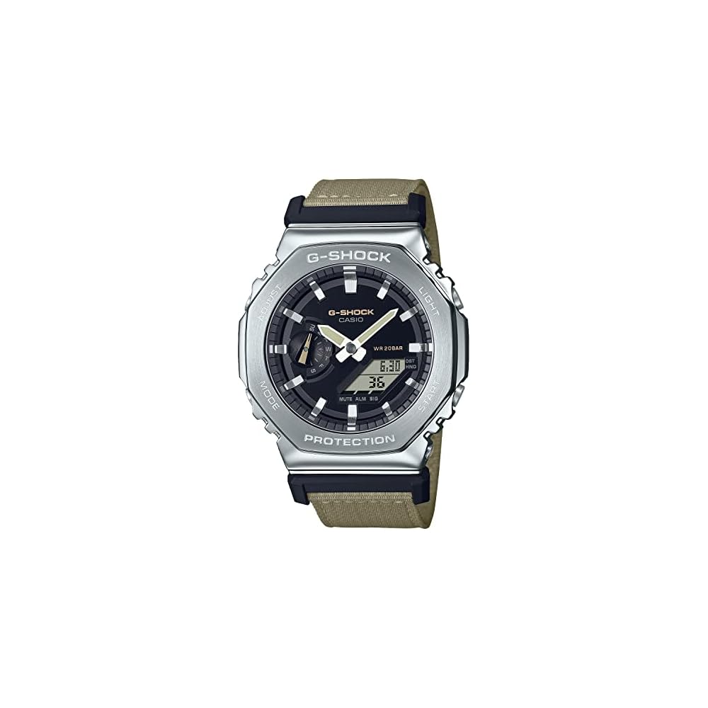 G-SHOCK GM-2100C-5AJF Men's Watch Metal Covered Beige Casual Timepiece