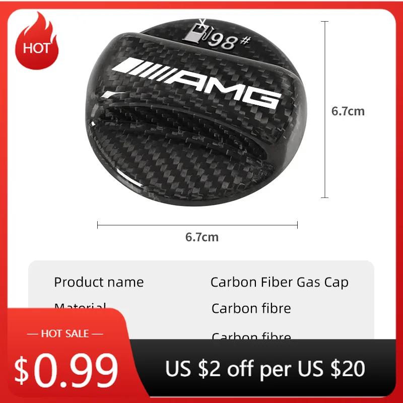 2025 Горячий Автомобиль Углеродное Волокно Крышка Топливного Бака Аксессуары для Интерьера Для Mercedes Benz AMG W220 W221 W222 W217 W230 W204 W205 W203 W246