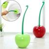 1pc - Creative Cherry Shaped Toilet Brush Set Long Handle Replaceable Nylon Soft Bristle Accessories Bathroom Corner Cleaning