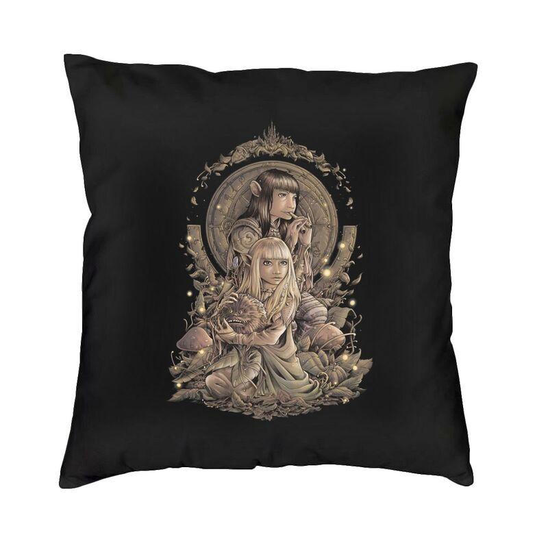 Labyrinth Movie Cushion Cover x Soft Horror Adventure Movie Throw Pillow Case for Sofa Car Square Pillowcase Decoration