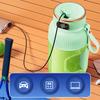 Juicer Cup,Multifunctional Portable Juicer Cup with Digital Display, Fruit Mixers Juicers Electric Juicer,Shakes and Smoothies,Wireless Portable