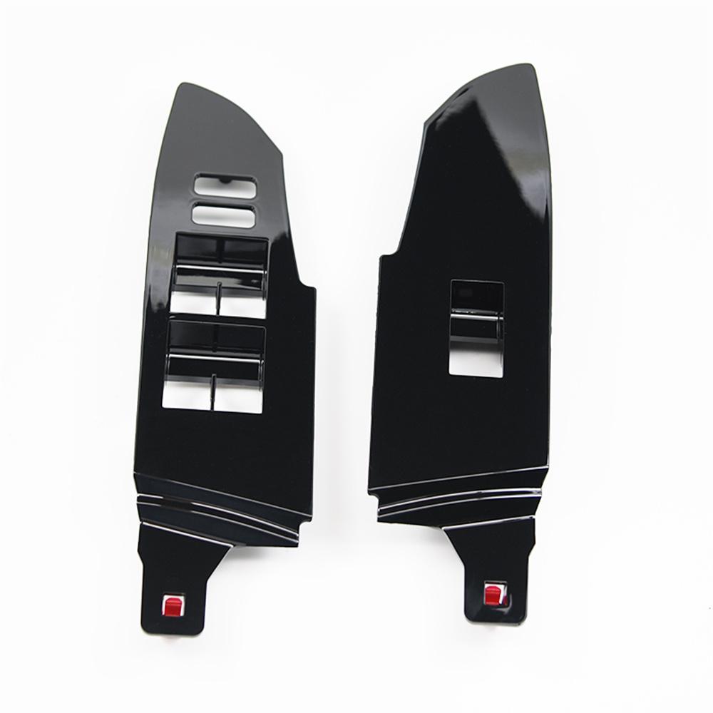 4 шт./компл. Накладка на панель переключателя стеклоподъемника автомобиля, отделка, LHD, подходит для Toyota Corolla 2014 -2018