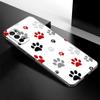 Чехол для телефона Dog Paw Best Friends для Xiaomi Redmi Note 7 8 9 10 Lite 11 11E 11T 12 Pro 11S 4G 10T 5G 8T 9S 10S TPU черный чехол