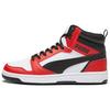 Rebound Mid For All Time Red Black Unisex Sneakers White 392326-04